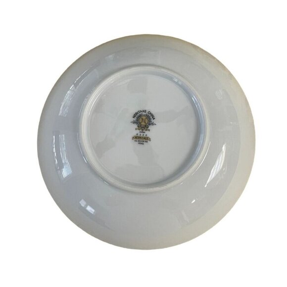 Noritake Japan China Bowls Set of 2 Hermitage Pattern 626 Two Bird Design MCM - Picture 4 of 7